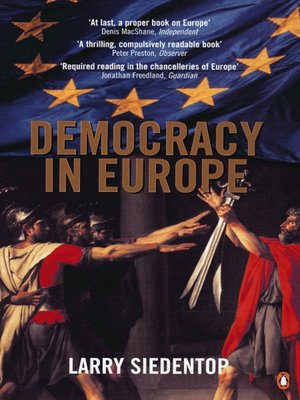 cover image of Democracy in Europe